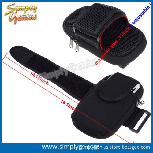 (Popular) waterproof armband, armband phone holders, elastic velcro armband